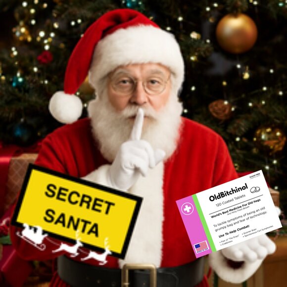 Novelty Prank Medicine Box OldBitchinol Funny Prescription Gag Gift Exchange - Picture 10 of 10